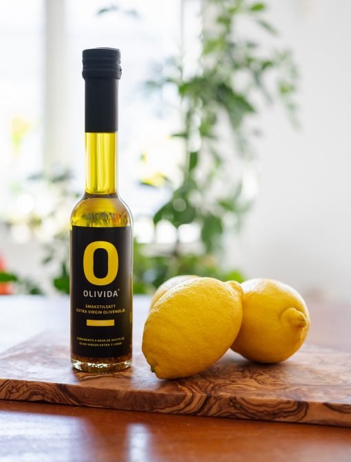 Olivida Sitronolje Olivenolje Oliven Olje Sitron